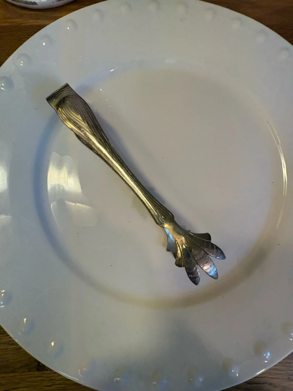 Vintage Clawfoot Ice Tongs